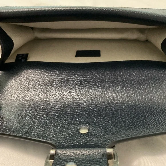 Gucci Dionysus Small Gg Supreme Canvas & Leather Shoulder Bag, Beige/Blue - Picture 3 of 3